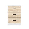 3 Drawer Wooden Bedroom Bedside Cabinet Furniture Storage Nightstand Side Table