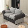 Panana Sofa Suite Set 3 2 or Corner Chaise in Dark Grey Or Light Grey