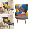 HIGH WING BACK FIRESIDE MODERN FABRIC RECLINER ARMCHAIR SINGLE SOFA LOUNGE CHAIR
