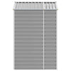 Garden Shed Grey 191x130x198 Galvanised Steel J9C7