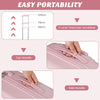 20” Carry-on Luggage Hardside Luggage Airline Approved Lightweight Luggage Pink