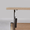 Coffee Table Lift-Top Table Open Hidden Storage Living Room Furniture Light Oak