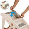 NEW FOLDING PET STEPS PORTABLE STAIRS DOG PUPPY FOLDABLE LADDER SOFA BED UP-DOWN