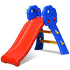 Folding First Climber Slide Set Kids Child Outdoor Indoor Play Basketball Hoop