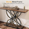 Tribesigns Industrial Console Table for Entryway 120 cm 40-3-560