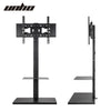 Free Standing TV Stand with Durable Shelves TV Mount Bracket with Screws Fixing