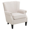 Comfy Single Sofa Wingback Club Armchair Mid-Century Upholstered Side Sofa Chair