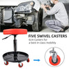 Mechanic Round Creeper Mobile Work Chair Trolley Seat Car Garage Work Stool