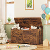 Trunk Storage Bench Toy Box Organizer w/Safety Hinge 100 x 40 x 50.5 cm