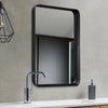 Framed Arched Mirror Wall Mounted Vanity Makeup Bedroom Glass Dressing Mirror