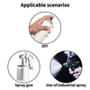 Movable 360° Rotating Paint Stand Stable Lifting Spraying Rack Stainless Steel