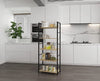 4/5 Tier Bookshelf Storage Rack Plant Standing Display Shelving Unit Living Room