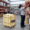 Folding Push Cart Dolly Moving Hand Truck-Black