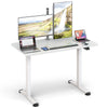 Electric Height Adjustable Standing Desk Sit to Stand Computer Workstation Table