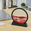 Moving Sand Table Picture Flowing Quicksand Waterfall Mountain Desk Landscape UK