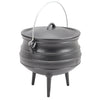 8 Liter Pre-Seasoned Cauldron Potjie Stew Pot Heavy Duty Tripod Dutch OVen w/Lid