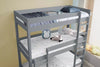 Triple Bunk Beds Kids Children High Sleeper Pine 3FT Single Wooden Bed Frame