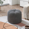 Soft Round Pouffe Chair Pouf Stool Sofa Footrest Footstool Sherpa Padded Seat UK