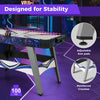Indoor Air Hockey Arcade Table Gaming Set with Powerful 12V Motor