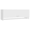 Wardrobe White 100x32.5x35 cm Engineered Wood vidaXL