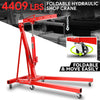 2 Ton Hydraulic Folding Engine Crane Stand Jack Workshop Hoist Lift Lifter Heavy