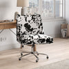 Desk Office Computer Gaming Velvet Armless PC Chair Swivel Height Adjustable NEW