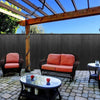 Slat Wind Panel 6FT PVC Screening Fencing 180 x 300 cm Garden Privacy Fence Mat