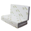 Economy 10cm Folding Mattress, Tri-fold Mattress with Memory Foam and Ultra Soft
