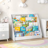 Toddler Display Stand Shelf Kids Bookcase Cabinet-White