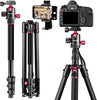 CAMBOFOTO 74‘’/188cm Professional Camera Tripod, Portable Tripod 188cm/Monopod
