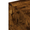 Camerina TV Cabinet Smoked Oak 102x34.5x43 Engineered Wood,TV Stand T4S9