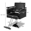 Ergonomic 360° Swivel Hairdressing Chair-Height-Adjustable for Ultimate Salon