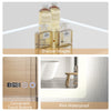 Illuminated LED Light Bathroom Mirror with Demister Touch Sensor Anti-fog 50x70