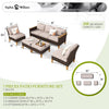 Home Outdoor Rattan Sectional Sofa Wicker Patio Furniture Set Conversation Sets