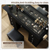 Vanity Desk with Power Outlet, Makeup Vanity with Mirror, Dressing Table Drawers