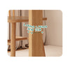 New Dining Table with Storage Cabinet Kitchen Table W/ Side Cupboard Wooden Desk