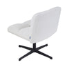 Height Adjustable Armless Office Chair Swivel Make Up Vanity Padded Seat Bedroom