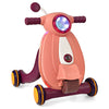 2 in 1 Sit to Stand Learning Walker Early Education Activity Center Lights