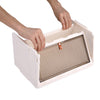 3 Tier Foldable Storage Boxes with Lid Collapsible Home Clothes Organizer Box