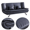 Leather 3 Seater Sofa Bed Couch 2 IN 1 Convertible Sofa Recliner Sleeper Bed New