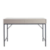Dusk Nova Taupe & Black 2 Drawer Dressing Table Console RRP £189
