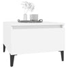 Side Tables 2 pcs White 50x46x35 cm Engineered WoodNew