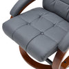 Adjustable Swivel Chair Recliner Armchair Home Lounge Sofa Chair With Footstool
