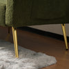 Sofa Bed Sleeper Fabric Love Seat Sofa Couch Sofa Settee for Living Room Green