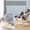 Bluetooth Electric Baby Swing Infant Cradle Bouncer Rocker Chair Music Remote Mw