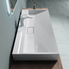 Modern Bathroom Wash Basin Sink Stone Resin Countertop Wall Hung Full Size Range