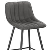 1/2/4x Bar Stool Kitchen Pub Cafe High Chair Footrest Bckrest Breakfast Barstool
