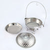 Stainless Steel Round Catering Buffet Chafing Dish Warmer Server Kitchen 6L Hot