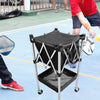 Tennis Ball Basket Cart Portable Ball Holder for Coaches Schools Picking