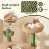 Modern Tall Cat Climbing Stand Large Kitty Activity Center